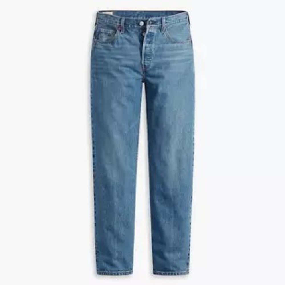 LEVI'S 501 '90S BUTTON FLY WOMEN'S PREMIUM DENIM JEANS NEW TAGS 26 X 30 MID RISE - Picture 1 of 15